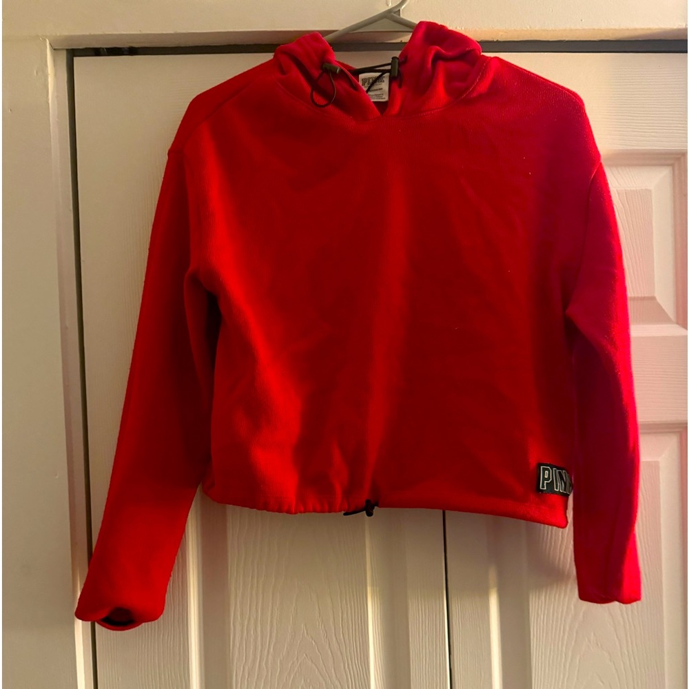 Women’s VS PINK cropped hoodie